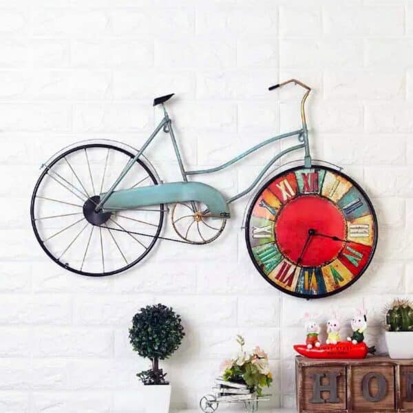 Blue Cycle Decor With Time Wall 009