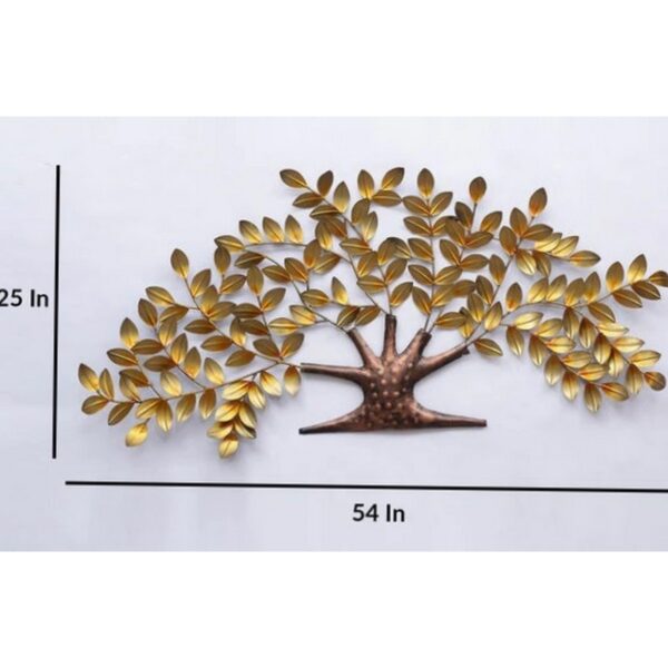 Nano Golden Tree Wall Decor 2