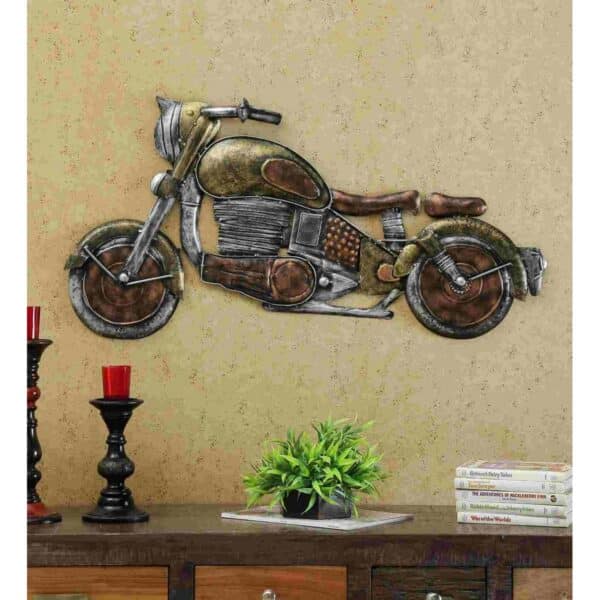 Retro Iron Bike Wall Art Panel 1 1