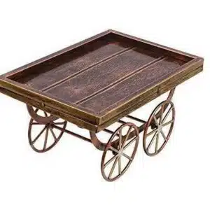 Serving Tray Trolly For Table Decor