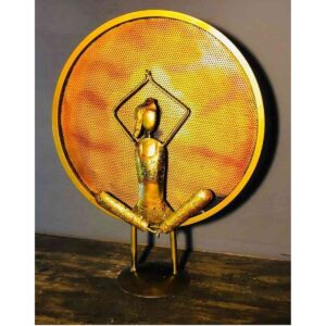 Yoga Lady In Ring 2 Table Decor
