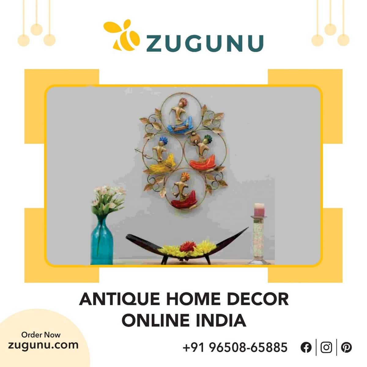 Best Vintage and Antique Home Decor Online India at ZuGuNu