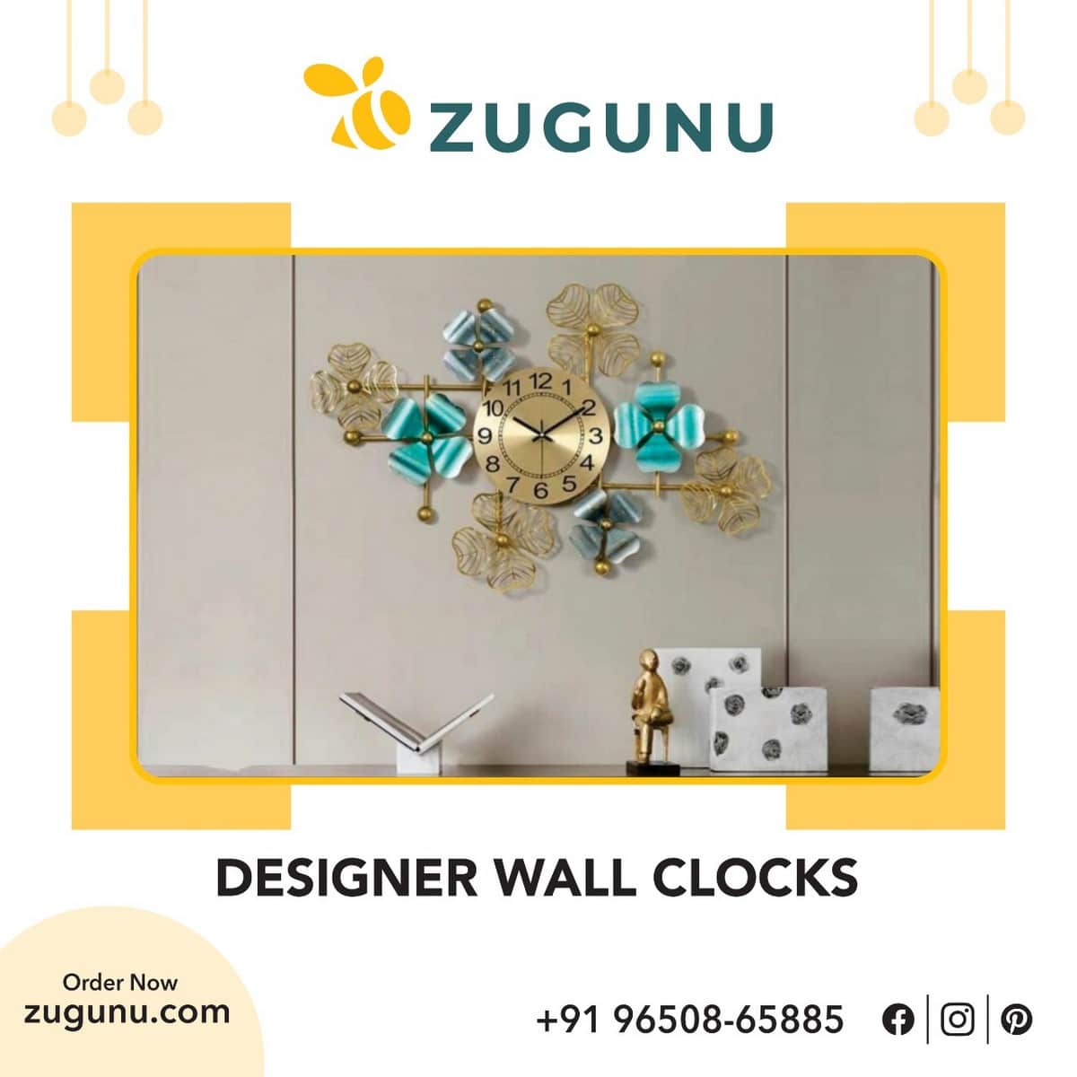 Trendy and Designer wall clocks for home