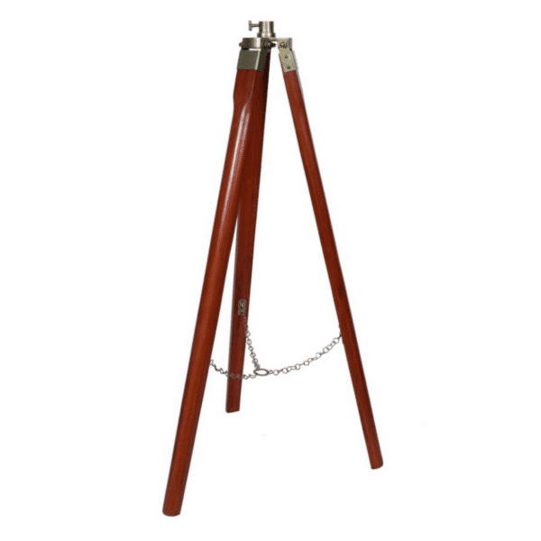 Grill Brass Made Spotlight With Wooden Tripod Online 5