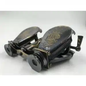 Vintage Looking Marine Style Foldable Brass Binocular 1
