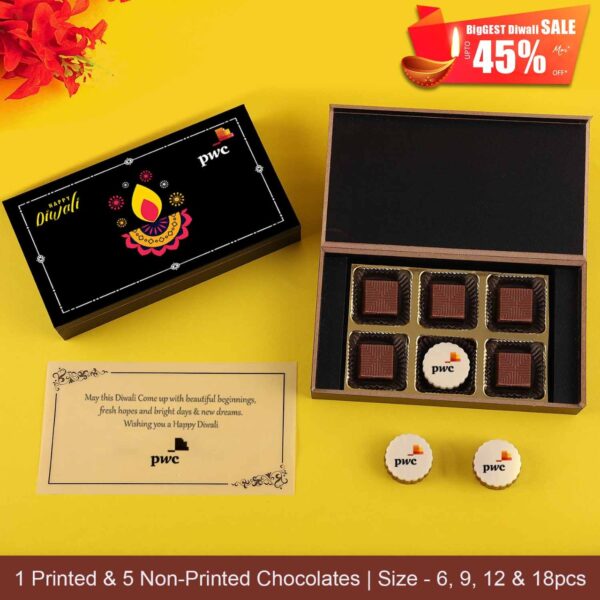 Best Diwali Special Corporate Logo Printed Chocolates
