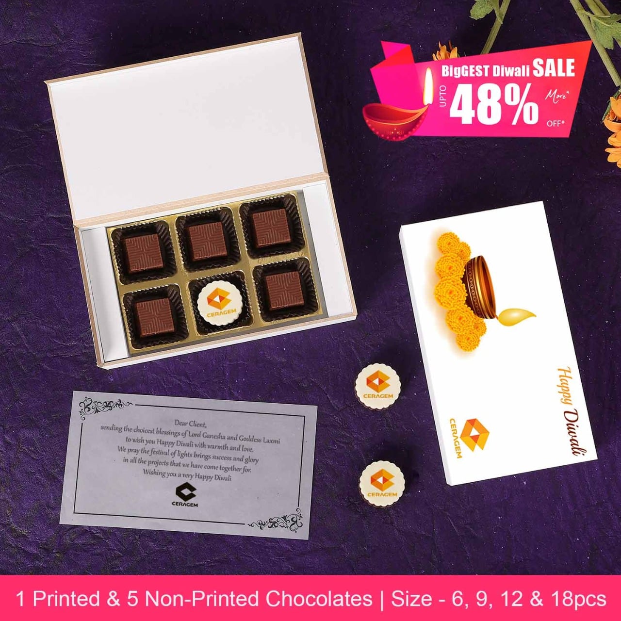 Buy & Send Diwali Special Chocolate Gift Packs - Urbane Yogi