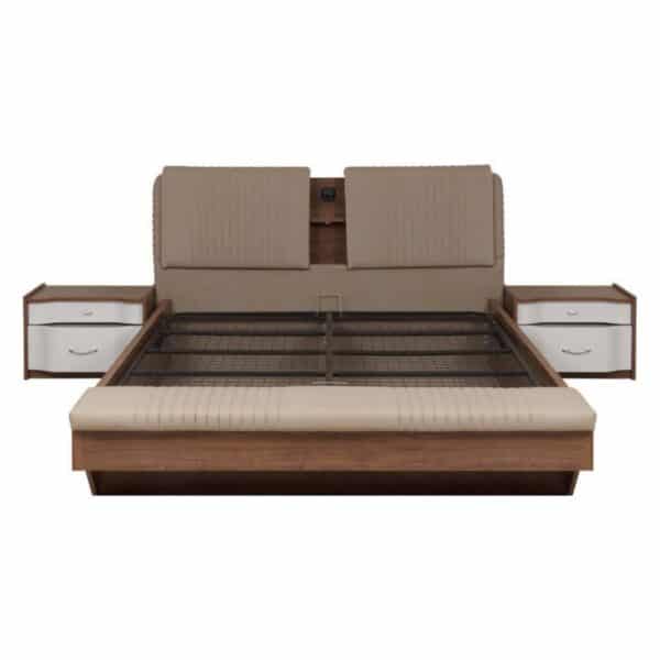 Amazing Solid Wood Bed King Size With Hydraulic Storage 5