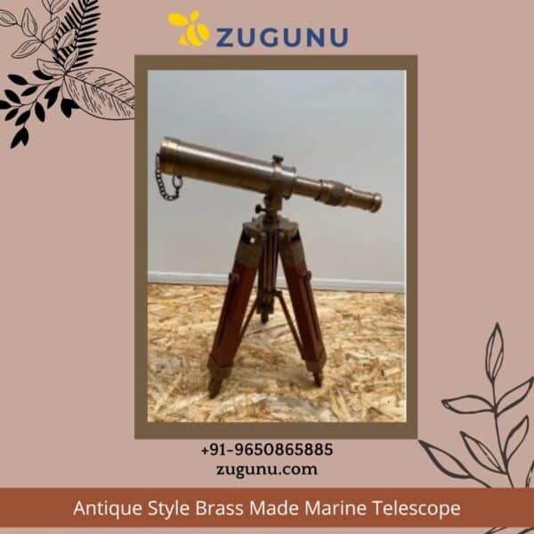 Antique Style Brass Made Marine Telescope