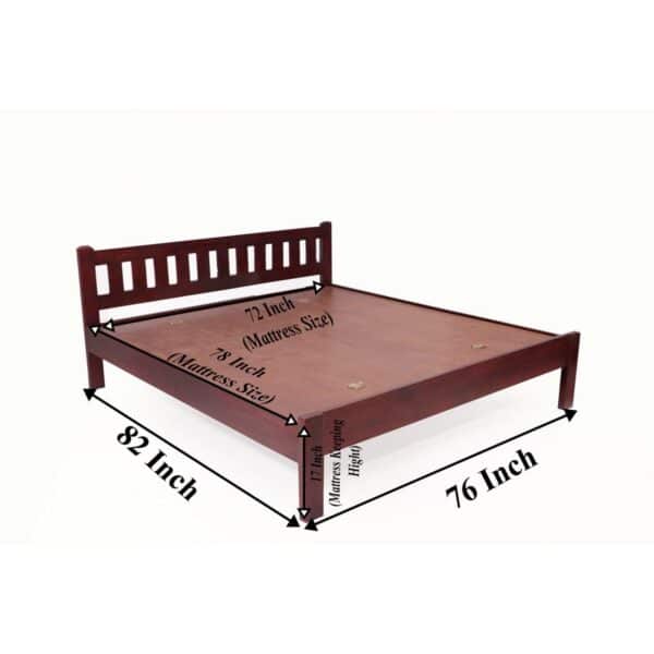 Classical Indian Wooden Contemporary Bed1