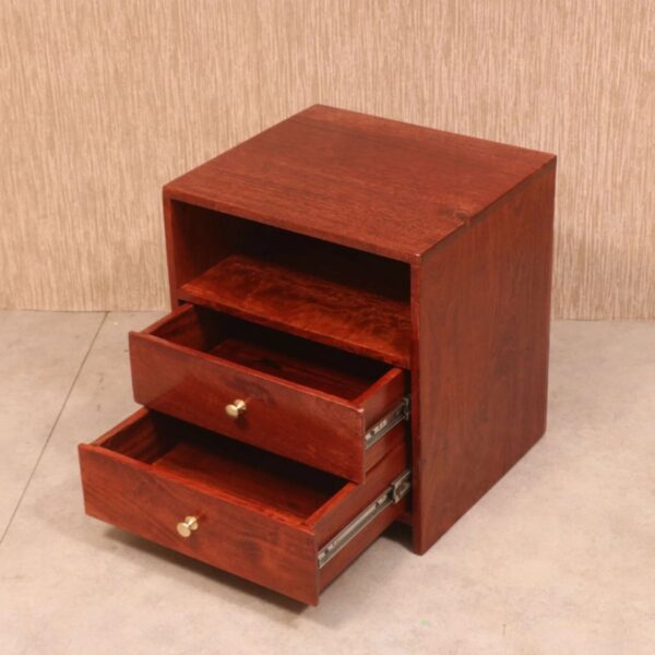 Double Storage Bedside Table 1