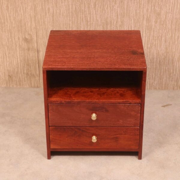 Double Storage Bedside Table 2