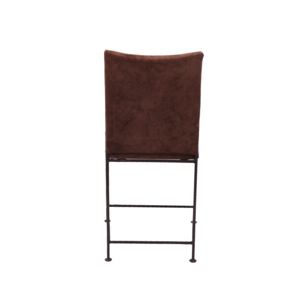Handsome Brown Upholstered Chair Set of 24