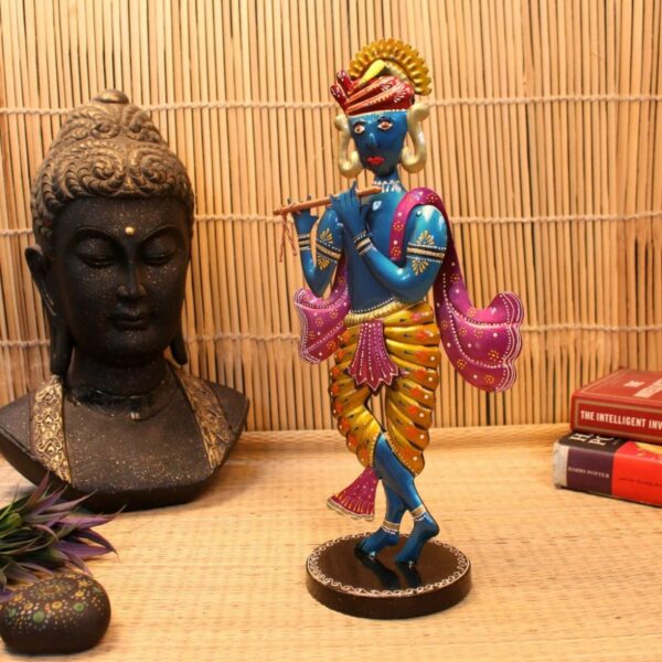 Iron Painted Krishna 2