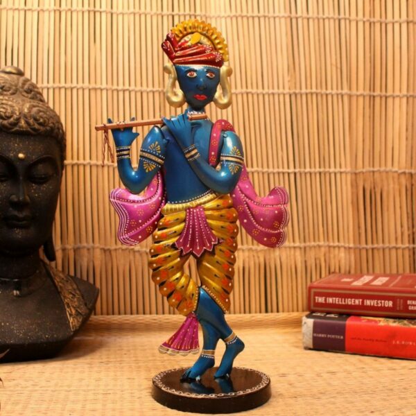 Iron Painted Krishna 3