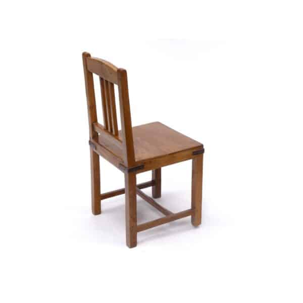 Low Height Teak Wood Chair Set of 25