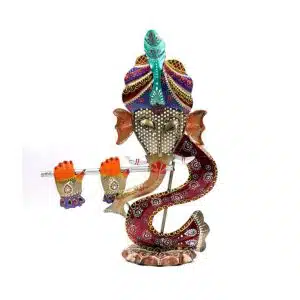 Metal Ganesha Idol Showpiece 2