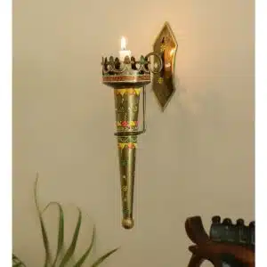 Metal Wall Candle Holder