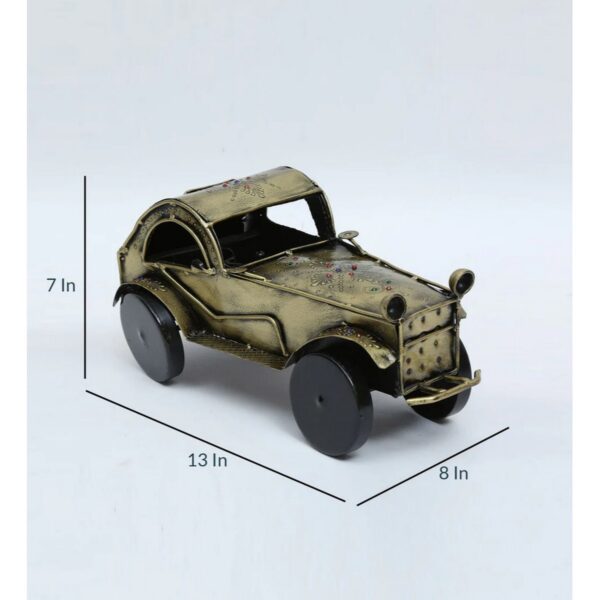 Metallic Antique Car Table Decor 7