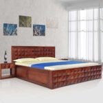 New Solid Wood Bed With Hydraulic Storage King Size