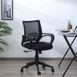 Office Chair in Black Color
