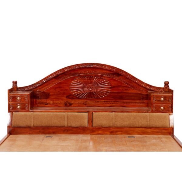 Red Honey Traditional Storage Bed 3