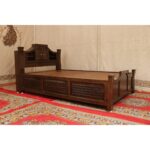 Royal Single Bed With Storage Box For Home