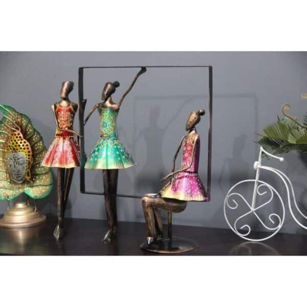 Stylish Metal Three Barbie Decor Doll Of Your Home 2