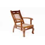 Stylish Teak Wood Cane Back Chair