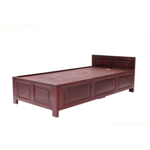 Stylish Wooden Designed Single Bed