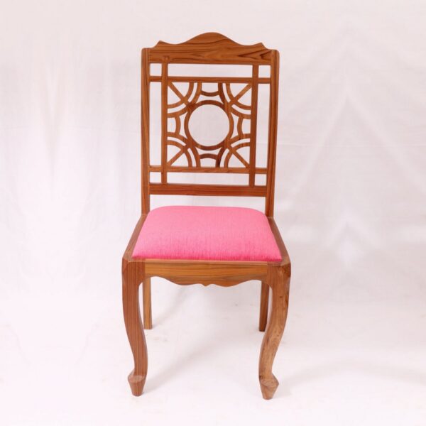 Teak Wood Traditional Dinning Office All Purpose Chair Set of 21 1