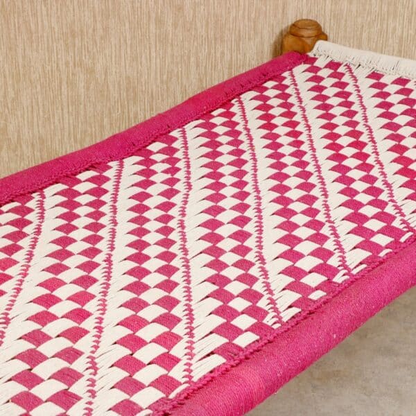 Traditional Indian Wooden Day Bed 4
