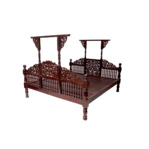 Traditional Southern Classical Teak Bed