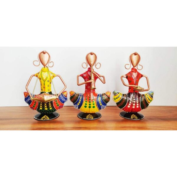 Tribal Rajasthani Musicians in Iron Handmade