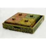 Vintage Hand Made Wooden Dry Fruit Box For Room