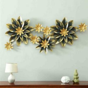 Wonderful Metal Flower Wall Art Hanging For Your Home