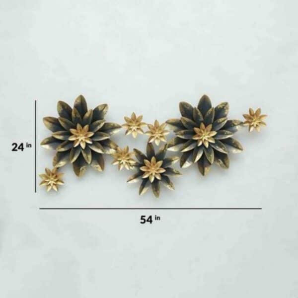 Wonderful Metal Flower Wall Art Hanging For Your Home 4