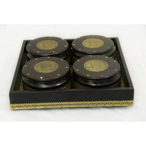 Wonderful Wooden Hand Painted Dry Fruits Box 3