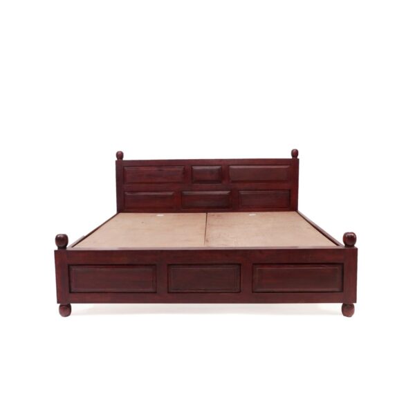 Wooden Plain Classical Bed2