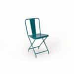 Bright Metallic Folding Chair Green