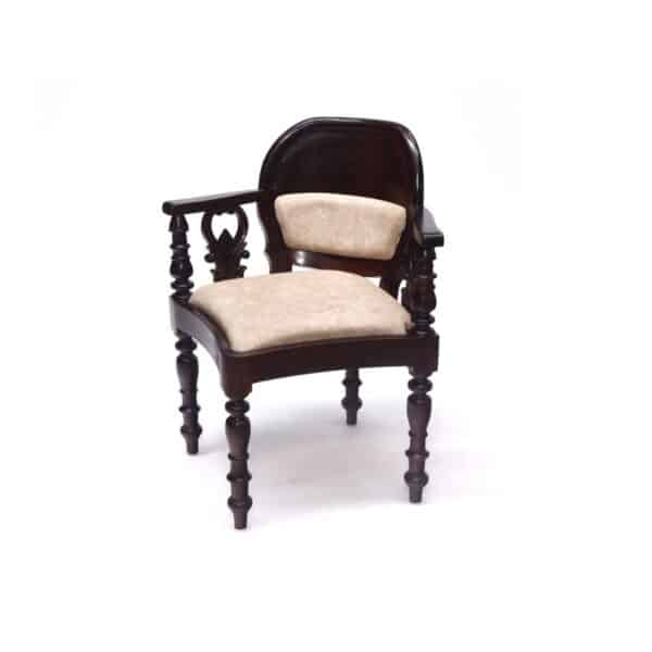 Classic Simple Teak Carved Chair2