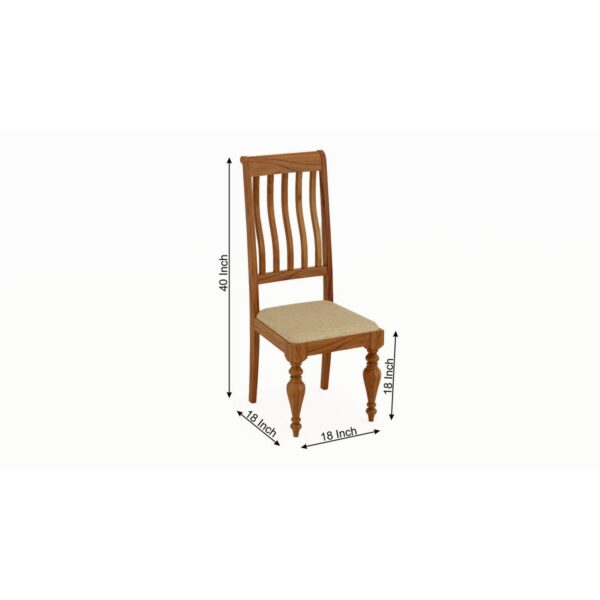 Classic Teak 8 Seater Dining Chair Set5