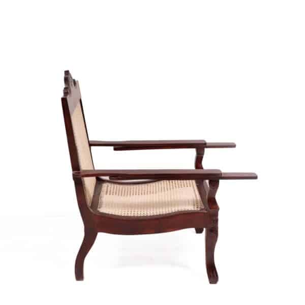Classical Lean Back Cane Easy Chair5