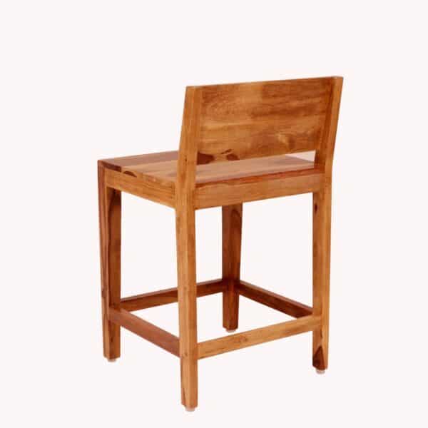 Classical Solid Sheesham Bar Chair3
