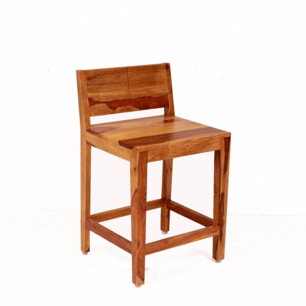 Classical Solid Sheesham Bar Chair4