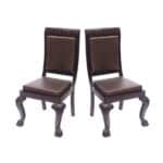 Curved Back Dining Chair Set of 2