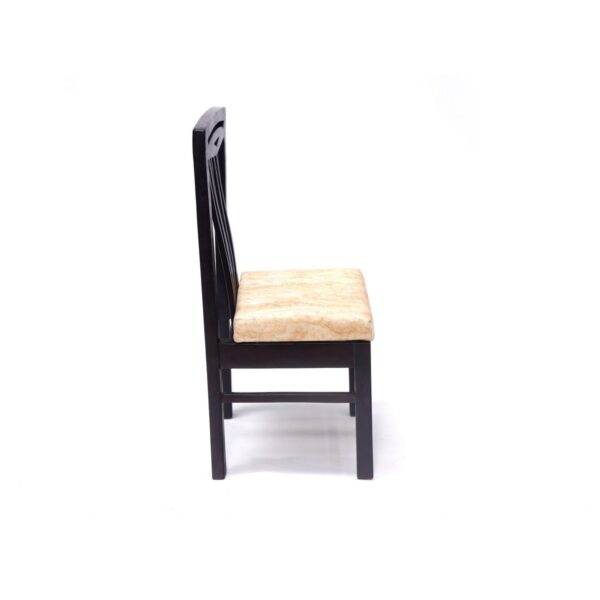 Curved Striped Black Touch Chair Set of 24