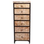Rustic Wooden Chest of Drawers