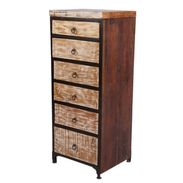 Rustic Wooden Chest of Drawers1