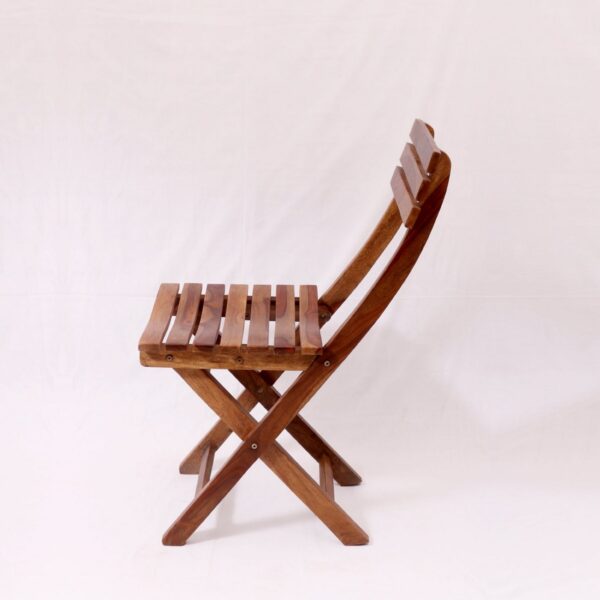 Sheesham Wood Folding Chair2
